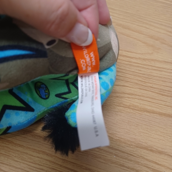 Wild Republic Message From The Planet Rhino Colorful Plush Wildlife Animal - Picture 7 of 11